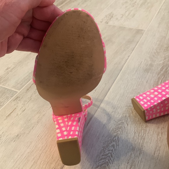 Lilly Pulitzer Amber Lynn Sandals size 9 in pink Tropics - Picture 8 of 13